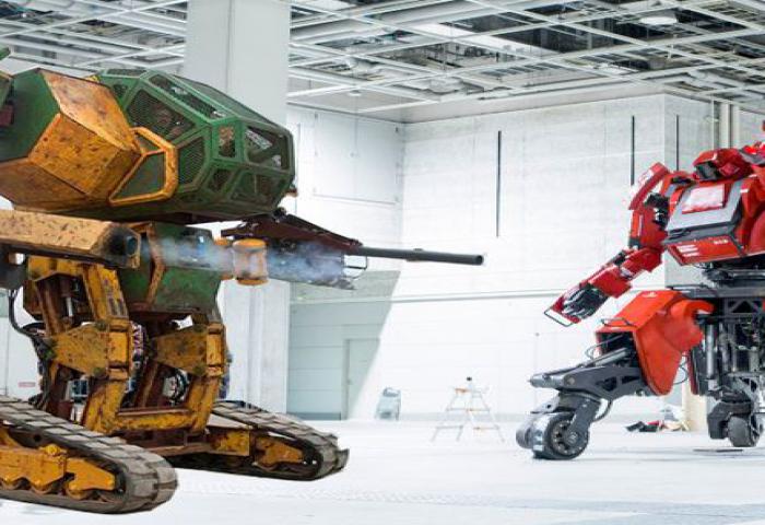 Pertarungan Nyata Robot Amerika Lawan Robot Asia